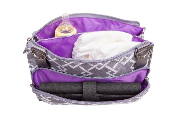 Sarah Wells MheartM Hands-Free Mama Bag (Gray) (3)