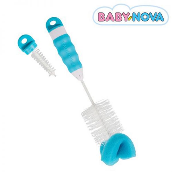 33132 Baby Nova Super Bottle & Teat Brush - Baby Nova - Oceanokidz (1)