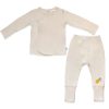 Happy Go Hatchling Bamboo Front Snap Baby Jammies Set (7)