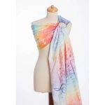 LennyLamb Ring Sling - Symphony Rainbow Light (Jacquard Weave 100% Cotton) (1)