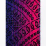 LennyLamb Swaddle Blanket 120x120cm - PEACOCK'S TAIL - BLACK OPAL (3)