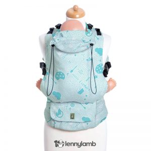 LennyUp Carrier - Cookies & Dreams by Alma (Jacquard Weave 100% Cotton)