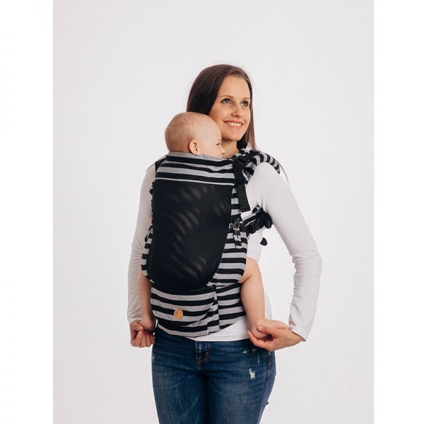 LennyUpGrade Mesh Carrier - Light and Shadow (Broken-Twill Weave 75% Cotton, 25% Polyester) (2)