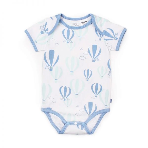 Love From Above 3pc Baby Romper Bundle Set (Blue) (1)