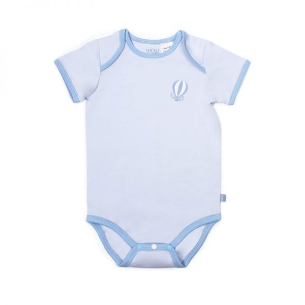 Love From Above 3pc Baby Romper Bundle Set (Blue) (2)