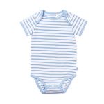 Love From Above 3pc Baby Romper Bundle Set (Blue) (3)
