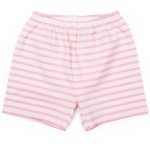 Love From Above Front Snap Baby Short Sleeve Set (Pink) (3)