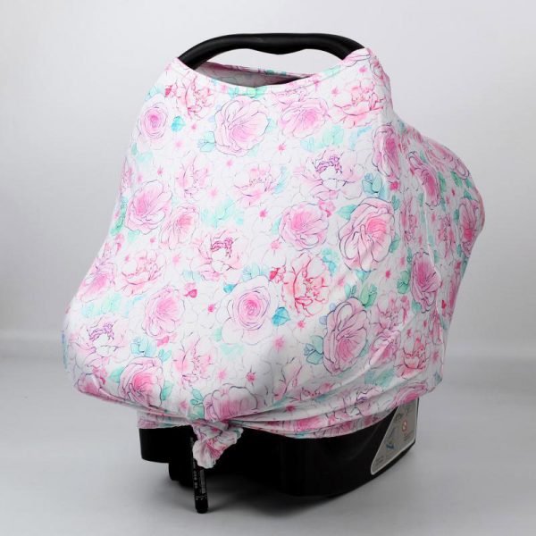 Rosy Garden Polyester Nursing Cover (4) Singapore Lactation Bakes