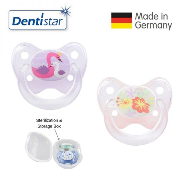 Size 1 Pacifier (Set of 2) (1) - Dentistar - Oceanokids