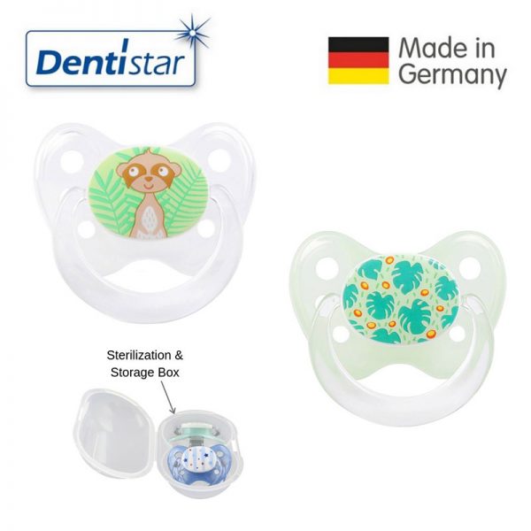 Size 1 Pacifier (Set of 2) (2) - Dentistar - Oceanokids