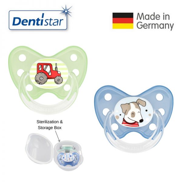 Size 3 Pacifier (Set of 2) (1) - Dentistar - Oceanokids