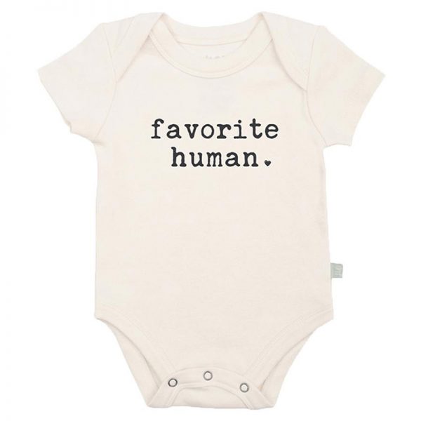 Favourite Human Organic Bodysuit (1) - Baby Bunnies