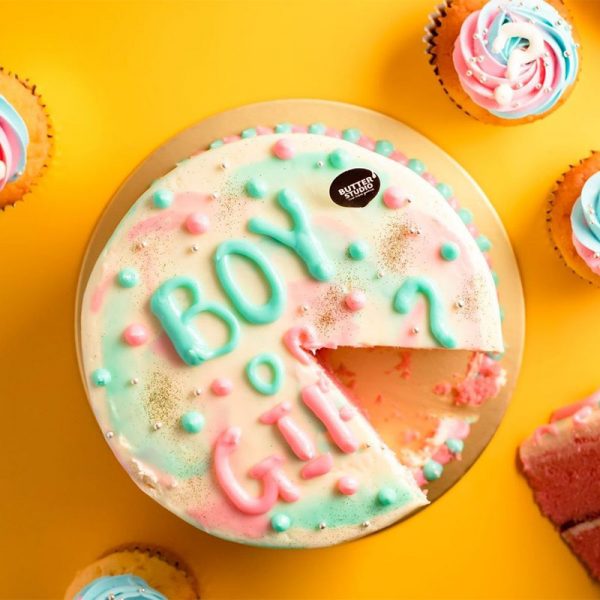 Gender Reveal cupcake - Butter Studio (2)