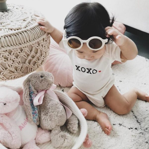 Xoxo. Organic Bodysuit (2) - Baby Bunnies