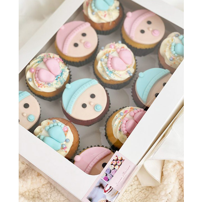 Pregnancy Announcement Cookies - Sticks and Scones Cakes