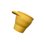 Collapsible Snack Cup Mustard- Fat Rabbit Baby