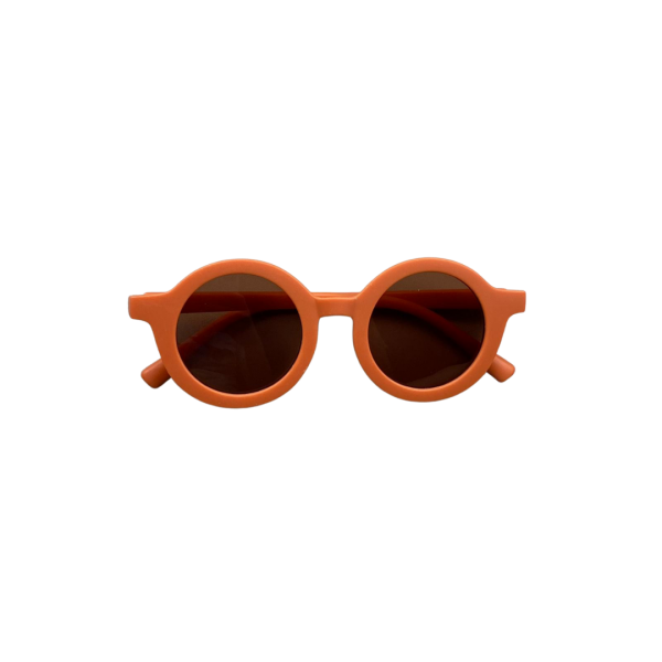 Retro Sunglasses - Orange