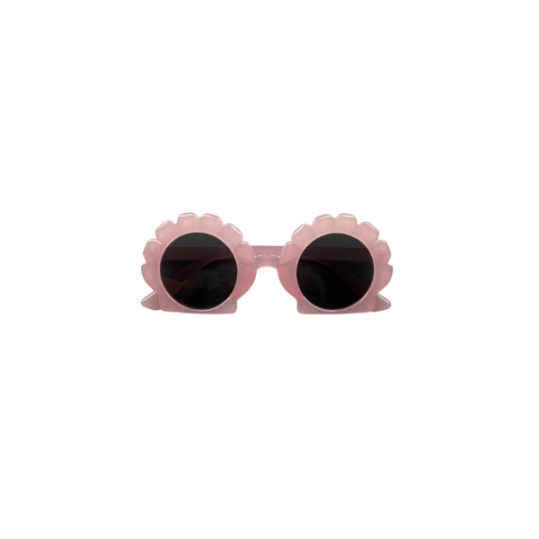 Seashell Sunglasses - Transparent Pink