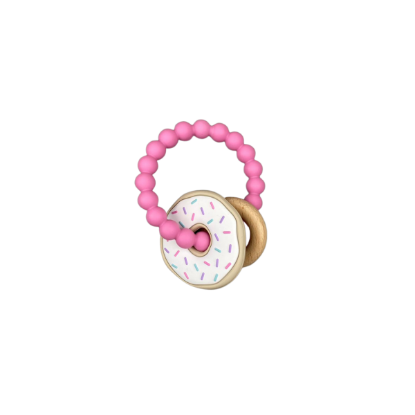 Teether Donut Pink