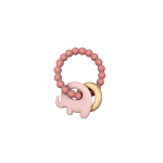 Teether Elephant Light Pink